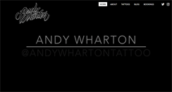 Desktop Screenshot of andywharton.com